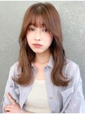 くびれヘア/髪質改善/縮毛矯正/レイヤーカット/韓国/顔周り/銀座