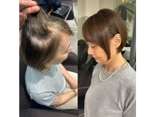 ジービージー(GBG)の雰囲気（ホームカラーで白髪染めをした人でも綺麗に染まる♪）
