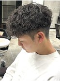パーマ/スペインカール/メンズ/眉毛/刈り上げ/フェード