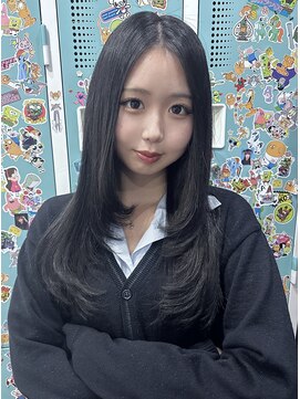 アロハナ 津店(ALOHANA) 長さ出ししてレイヤーカットしたよ!の巻