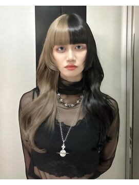 レブ 難波店(REV.) 髪質改善/ブリーチ/ダブルカラー/韓国/インナーカラー/難波