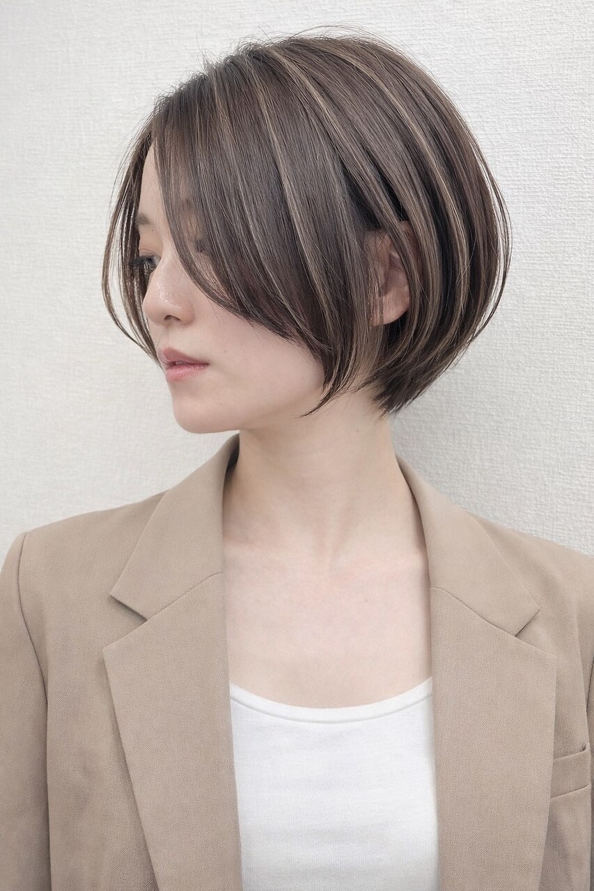 【NEW白髪ぼかし】カット/美肌カラー/髪質改善TM　18,700円→14,300円