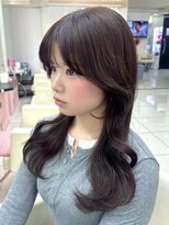 シーズン 大阪(SEASON)&nbsp;【ヘアカラー】ピンクブラウン/レイヤーカット/大阪梅田駅