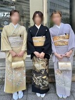 ミグ バイ クオーレ(mig by CUORE)&nbsp;留袖レンタル　着付け　ヘアセット　着物　結婚式