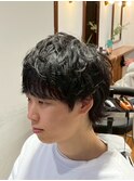 波巻きツイストスパイラル/リバースセンターパート/表参道駅