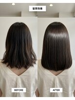 センジュ 青山(SENJYU)&nbsp;ツヤ髪 髪質改善ストレートボブ