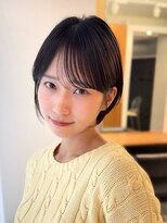 アビー 福岡天神(ABBEY) ショートショートボブショートヘア大人ショート耳掛けショート