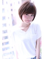 大人かわいい小顔ショートボブ【Cloud zero】