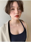 【morio札幌】2020人気大人かわいいショートボブ毛先パーマ