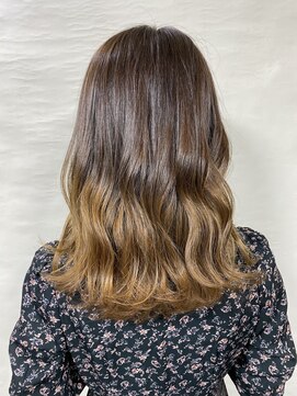 アンク クロス 新宿店(ANKHCROSS) 《ankhcross 渡邊 悠耶》オレンジグラデーション☆