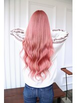 オズ 郡山桑野店(OZ)&nbsp;《OZ田中》ペールピンクカラー#艶々ブリーチ