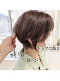 [AnFye une Qatll」ショートボブ
