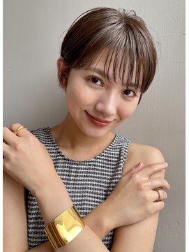 ブラウヘアアンドケア(care) 大人かわいい20代30代40代ベリーショート