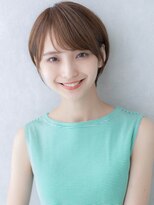 【ROMA銀座】30代40代50代/耳かけ/ひし形/小顔/丸みショート