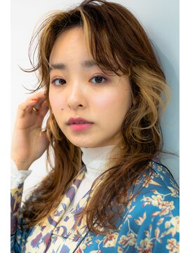 ニコル マスミダ(NICORU) イヤリングカラー/ハイライト/インナーカラー