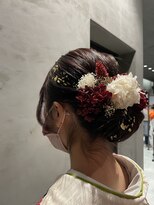 ヴェントフォンターナ(VENTO fontana) 振袖ヘアセット