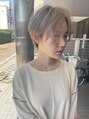 ヘアアンドスペース ベロン(hair&space velon) アクティブハイトーンショート
