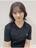 20代/30代/40代/ボブ/パーマ/くびれ/透明感/アッシュ系カラー