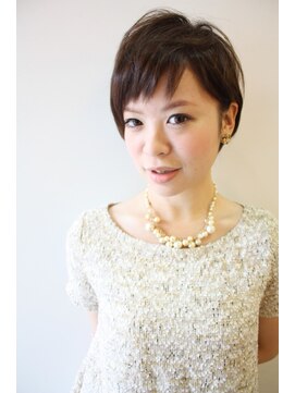 トゥーリ 春日店(tuuli) tuuli☆30代40代ペールベージュ切りっぱなしショート 133