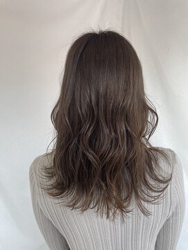 ヘアーストーリー マハラ(HAIR STORY MAHARA) ブリーチオンカラー×グレージュ