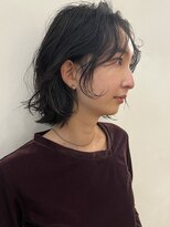 テテコケット(tete coquette)&nbsp;『真通知弘』無造作カールが可愛い大人ボブ。