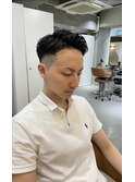 アイロンパーマ/フェードカット