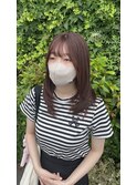 レイヤーカットピンクブラウン【沼津/沼津駅】