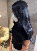 《Jillankh 姫路駅前》ネイビーグレー 暗髪 赤み消し 艶髪