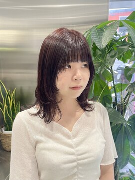 ゼスト 八王子店(ZEST) カシスレッド/ダークレッド/暖色カラー【藤野はるひ】