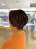 白髪ぼかし×ショートボブ 【四ツ橋/心斎橋/新町】