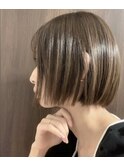 乾かすだけでまとまるミニボブ!