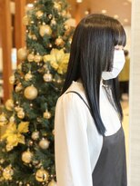 レイフィールド 関店&nbsp;姫カット/ダークグレージュ/艷髪