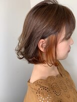 アヴァンス アリオ鳳店(AVANCE)&nbsp;インナーカラー×オレンジ