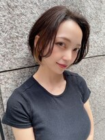 ユニック ウメダ(unique UMEDA)&nbsp;ショートボブ+大人ひし形ショート＋梅田韓国ヘア＋ボブ