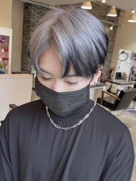 ユニ(Uni.) メンズ×シルバー×エンドカラー