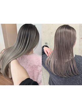 SNSの憧れのカラーが叶う♪バレイヤージュ/ハイライト/グラデーション/外国人風カラーも◎[大船/大船駅]