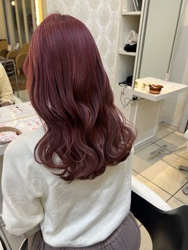 フレア(FLAiR) １０代２０代可愛いブリーチ必須ピンクカラー