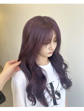 ヘアーメイクブランニュー セントラル 西大寺店(hair make Brand new central) ピンクラベンダー