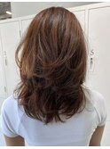 butterfly cut.