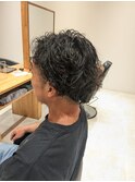 ツーブロック×ツイスパ
