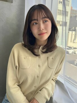 ソヨン 姫路店(SOYON) ミストバング×セミロング