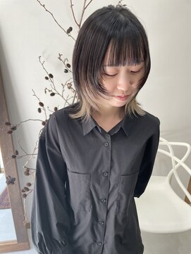 スワッグ(Swag) ウルフにインナーカラー♪