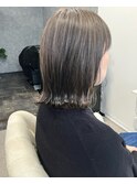アッシュグレー&ハイライト