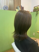 エシカル(ethical)&nbsp;ブリーチなしアディクシーカラー+ケアプロ超音波トリートメント