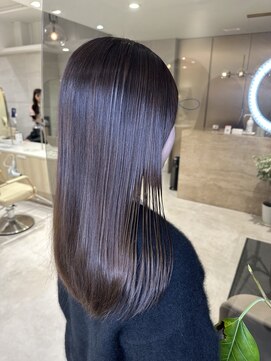 ミズチャーム(Ms.CHARM) 艶髪/ラベンダーグレージュ/透明感カラー