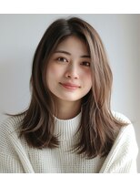 ルシードスタイル アウラ 松戸市五香(LUCIDO STYLE Aura)&nbsp;大人ロング重め【松戸#五香#白髪染め#カラー#髪質改善】