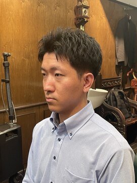 ザバーバー 東京(THE BARBER) 【THE BARBER 東京】ビジネス刈り上げショートスタイル