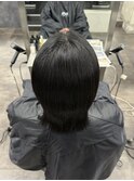 髪質改善ストレート