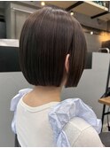 【GEEKS渋谷】切りっぱなしボブ/ショコラブラウン/垢抜けカラー