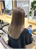 くびれヘア/アプリコットオレンジ/夏のヘアアレンジ/佐倉